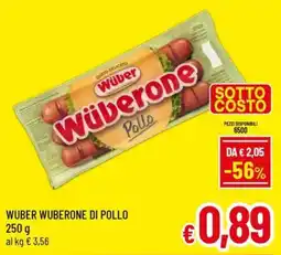 Famila Market Wüber Wüberone di pollo offerta