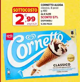 Iperal Algida Cornetto Classico offerta