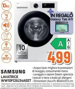 Extracoop Samsung lavatrice offerta