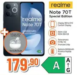 Extracoop realme Note 70T Special Edition offerta
