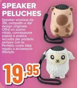 Extracoop Speaker peluches offerta