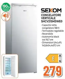 Extracoop Sekom congelatore verticale offerta