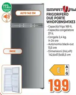 Extracoop Smartway frigorifero due porte offerta