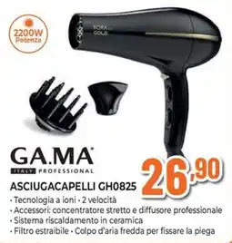 Extracoop G.A.MA ASCIUGACAPELLI GH0825 offerta