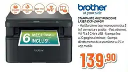 Extracoop Brother stampante multifunzione laser DCP-L1640W offerta