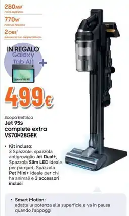 Extracoop Scopa Elettrica Jet 95s offerta
