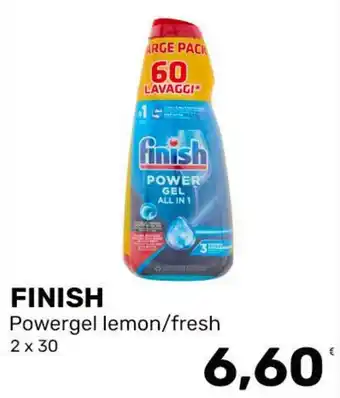 Finish Powergel lemon/fresh