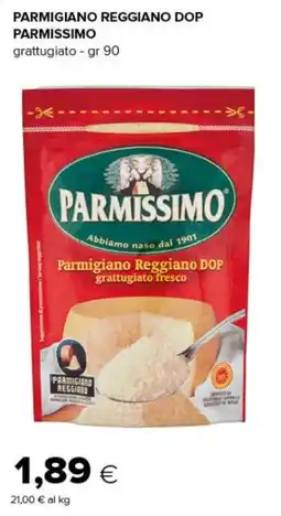 Tigre Parmigiano Reggiano DOP Parmissimo grattugiato offerta