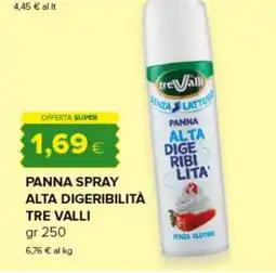 Tigre Panna spray alta digeribilità tre Valli offerta