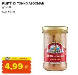 Tigre Filetti di tonno Asdomar offerta
