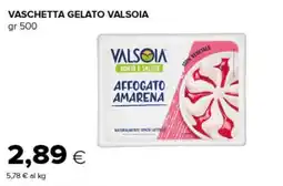 Tigre Vaschetta gelato Valsoia affogato amarena offerta