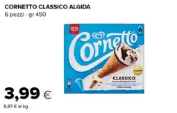 Tigre Cornetto Classico Algida offerta