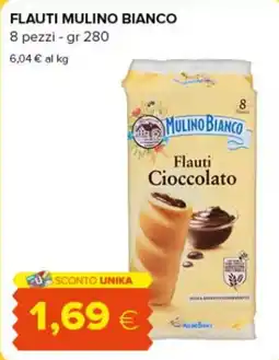 Tigre Flauti Cioccolato Mulino Bianco offerta