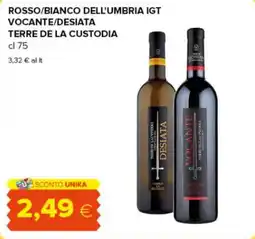 Tigre Vocante/Desiata Terre de la Custodia offerta