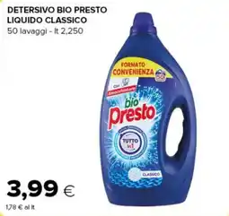 Tigre Detersivo bio presto liquido classico offerta