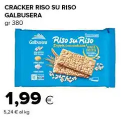 Tigre Cracker Riso su Riso Galbusera offerta