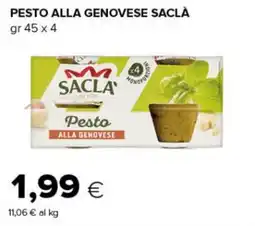Tigre Pesto alla genovese Saclà offerta