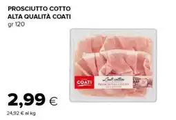 Tigre Prosciutto cotto alta qualità Coati offerta