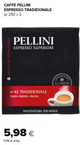 Tigre Caffè Pellini Espresso Tradizionale offerta