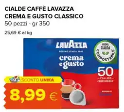 Tigre Cialde caffè Lavazza crema e gusto classico offerta