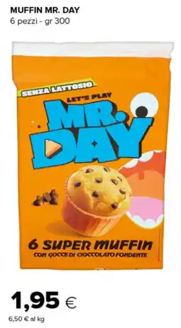 Tigre Muffin Mr. Day senza lattosio offerta
