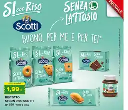 Tigre Biscotto si con riso scotti senza lattosio offerta