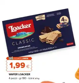 Tigre Wafer Loacker offerta