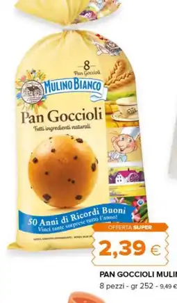 Tigre Pan Goccioli Mulino Bianco offerta
