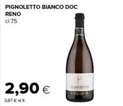 Tigre Pignoletto bianco doc Reno offerta