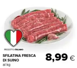 Tigre Sfilatina fresca di suino offerta