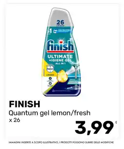 Iper Tosano Finish Quantum gel lemon/fresh offerta