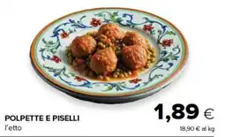 Tigre Polpette e piselli offerta
