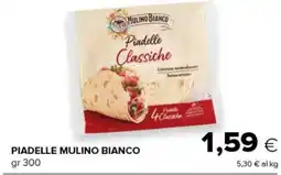 Tigre Piadelle Mulino Bianco Classiche offerta