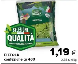 Tigre Selezione Qualità Bietola offerta