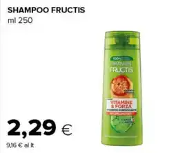 Tigre Garnier Fructis Vitamine & Forza offerta