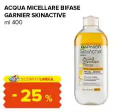 Tigre Acqua Micellare Bifase Garnier Skinactive offerta