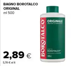 Tigre Bagno Borotalco Original offerta