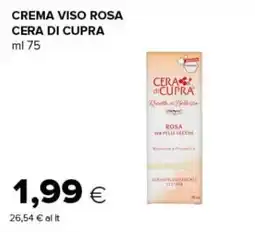 Tigre Crema viso rosa Cera di Cupra offerta