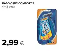 Tigre Rasoio Bic Comfort 3 offerta