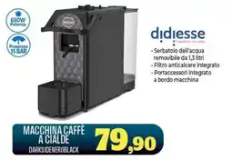 Gaer Macchina Caffè a Cialde Darksidenero Black offerta