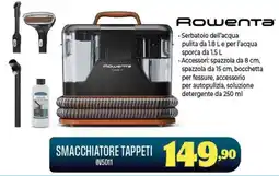 Gaer Rowenta smacchiatore tappeti offerta