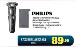 Gaer Philips rasoi ricaricabile offerta