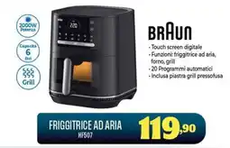 Gaer Braun friggitrice ad aria HF507 offerta