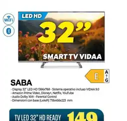 Gaer TV LED 32" HD READY offerta
