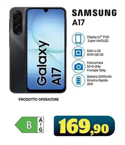Gaer Samsung Galaxy A17 offerta