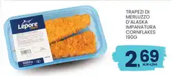 Eurospar TRAPEZI DI MERLUZZO D'ALASKA IMPANATURA CORNFLAKES 190G offerta