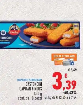 Bastoncini Capitan Findus