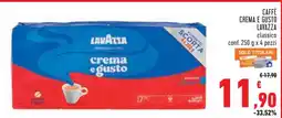 Conad CAFFÈ CREMA E GUSTO LAVAZZA offerta