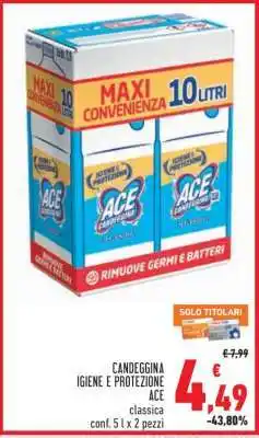 Conad CANDEGGINA IGIENE E PROTEZIONE ACE offerta