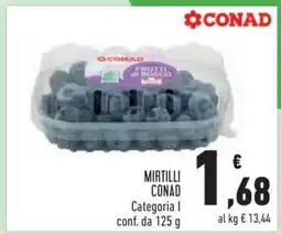Conad Mirtilli Conad offerta